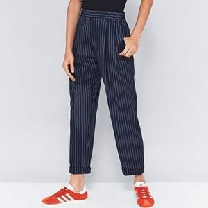 Urban Outfitters | Pinstripe Pleated Pants